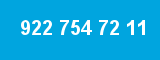 922 754 72 11